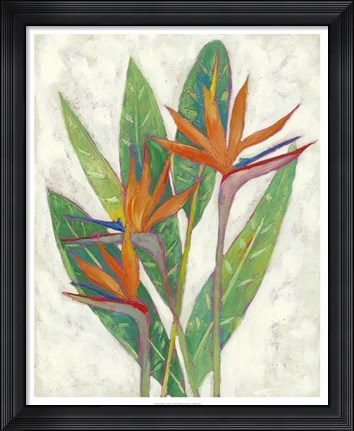 Framed Paradise Vacation I Print