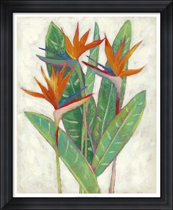 Framed Paradise Vacation II Print