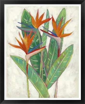 Framed Paradise Vacation II Print