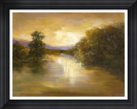 Framed Sunset Glow Print