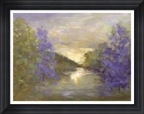 Framed Tranquil Waters Print