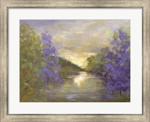 Framed Tranquil Waters Print