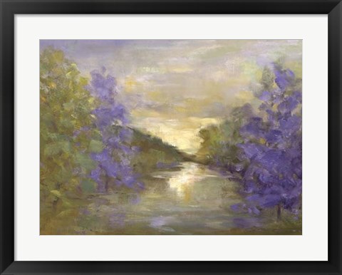 Framed Tranquil Waters Print