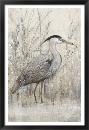 Framed Hunt in Shallow Waters I Print