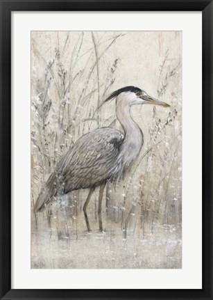Framed Hunt in Shallow Waters I Print