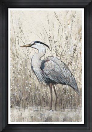 Framed Hunt in Shallow Waters II Print