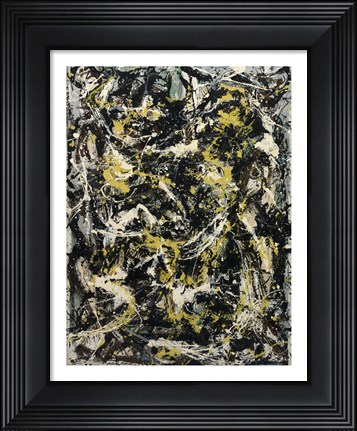 Framed Number 5, 1950, 1950 Print