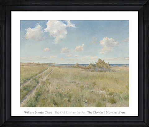 Framed Old Road to the Sea, c. 1893 Print