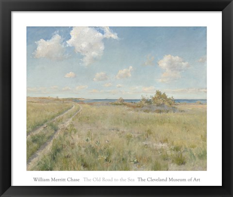 Framed Old Road to the Sea, c. 1893 Print