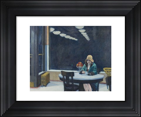 Framed Automat, 1927 Print