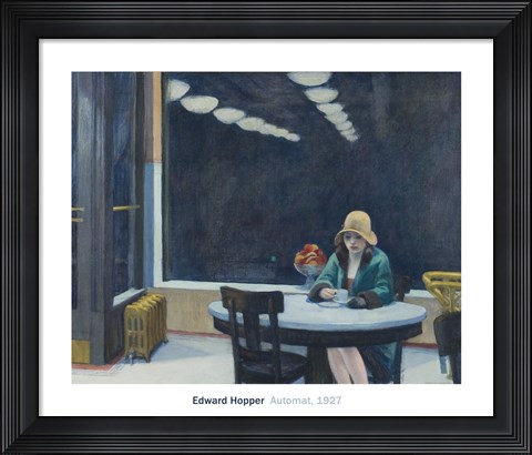 Framed Automat, 1927 Print