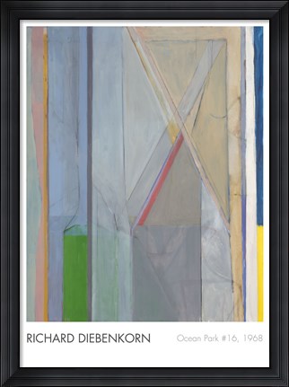 Framed Ocean Park No. 16, 1968 Print
