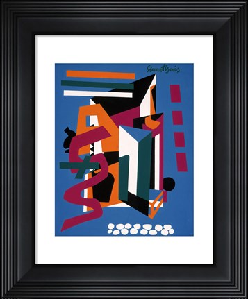 Framed Medium Still Life, 1953 Print