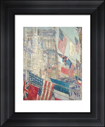 Framed Allies Day, May 1917, 1917 Print