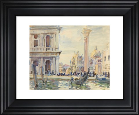 Framed Piazzetta, c. 1911 Print