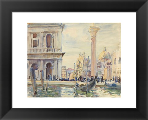 Framed Piazzetta, c. 1911 Print