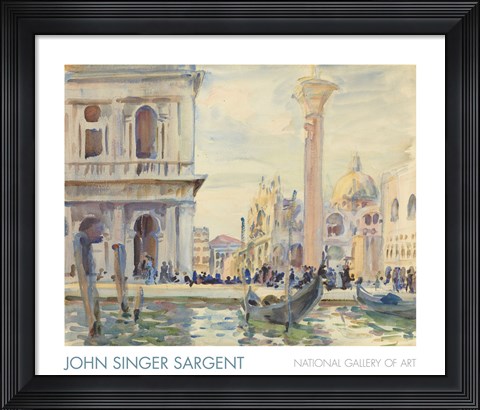 Framed Piazzetta, c. 1911 Print