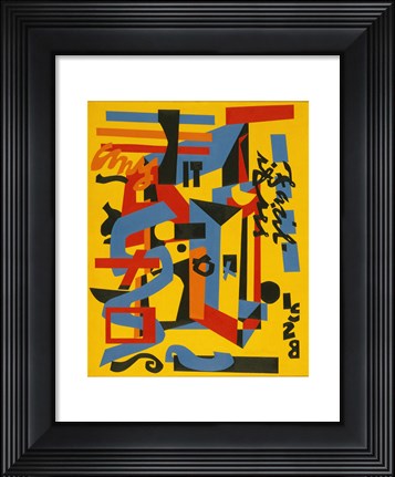 Framed Something on the Eight Ball, 1953-1954 Print