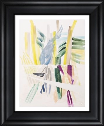 Framed Blue Collar Print