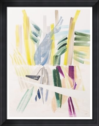 Framed Blue Collar Print