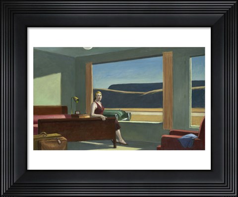 Framed Western Motel, 1957 Print