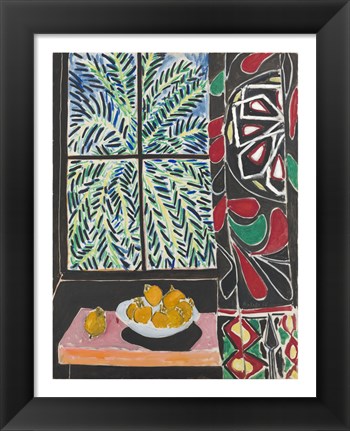 Framed Interior with Egyptian Curtain, 1948 Print