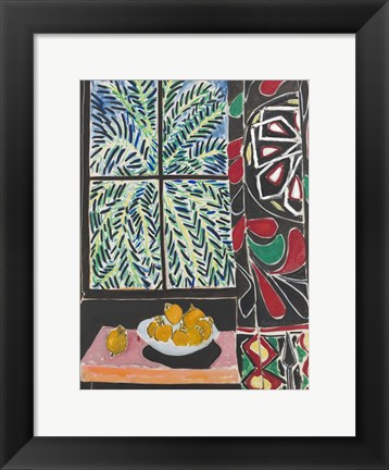 Framed Interior with Egyptian Curtain, 1948 Print