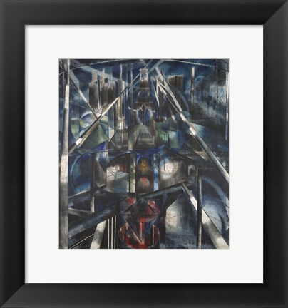 Framed Brooklyn Bridge, 1919-20 Print