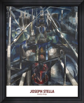 Framed Brooklyn Bridge, 1919-20 Print