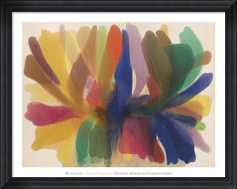 Framed Point of Tranquility, (1959-1960) Print