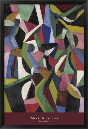 Framed Composition I, 1916 Print