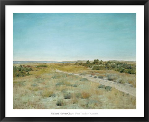 Framed First Touch of Autumn, about 1898 Print