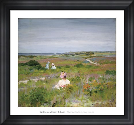 Framed Landscape: Shinnecock, Long Island, ca. 1896 Print