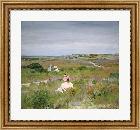 Framed Landscape: Shinnecock, Long Island, ca. 1896 Print
