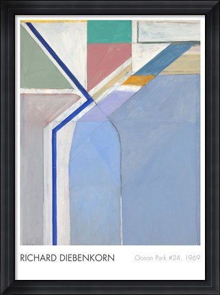 Framed Ocean Park No. 24, 1969 Print