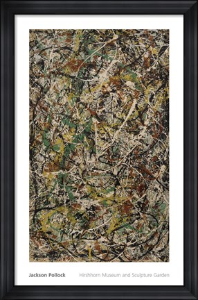 Framed Number 3, 1949: Tiger, 1949 Print