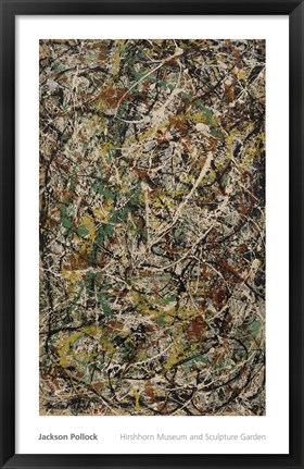 Framed Number 3, 1949: Tiger, 1949 Print