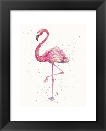 Framed Flamingo&#39;s Fancy Print