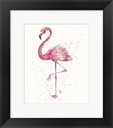 Framed Flamingo&#39;s Fancy Print