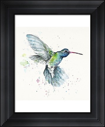 Framed Hummingbird Flurry Print