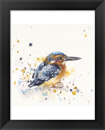 Framed Kingfisher Lane Print