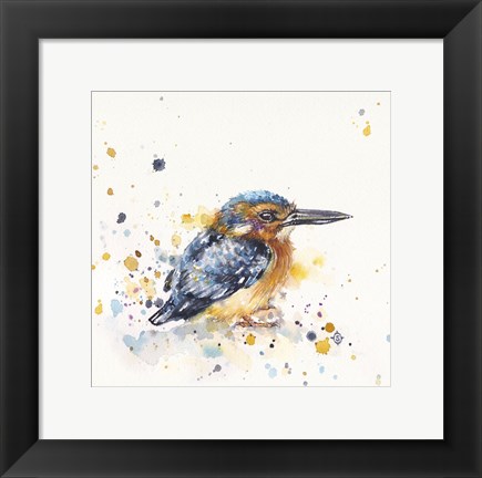 Framed Kingfisher Lane Print