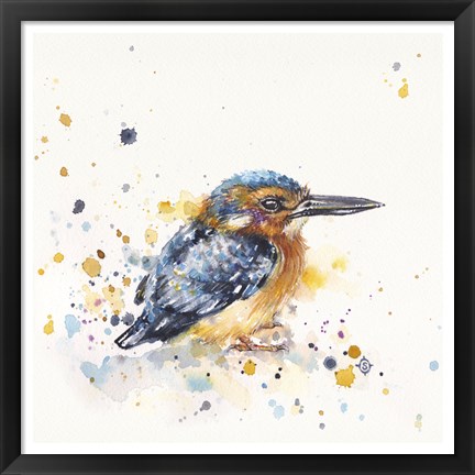 Framed Kingfisher Lane Print