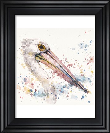 Framed Pelicans About Print
