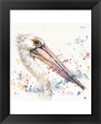 Framed Pelicans About Print