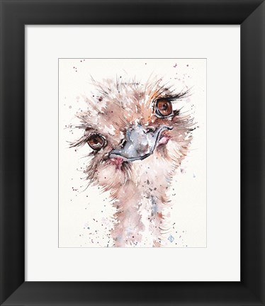 Framed Who Me? Print