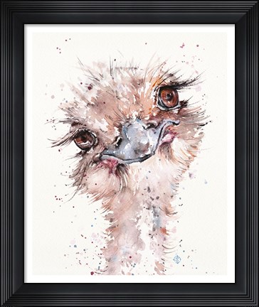 Framed Who Me? Print