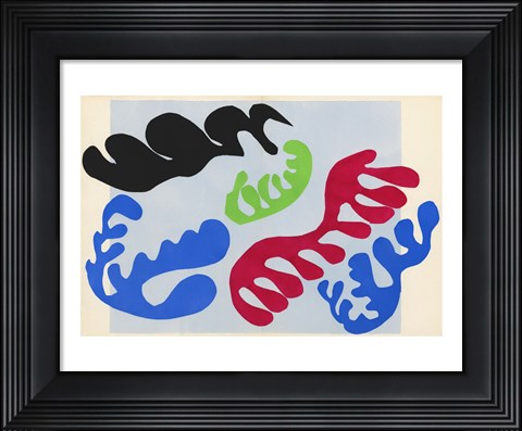 Framed Lagoon, 1947 Print