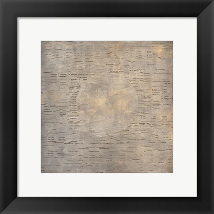 Framed Silent Music (Hesitation Waltz) Print