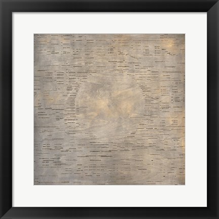 Framed Silent Music (Hesitation Waltz) Print